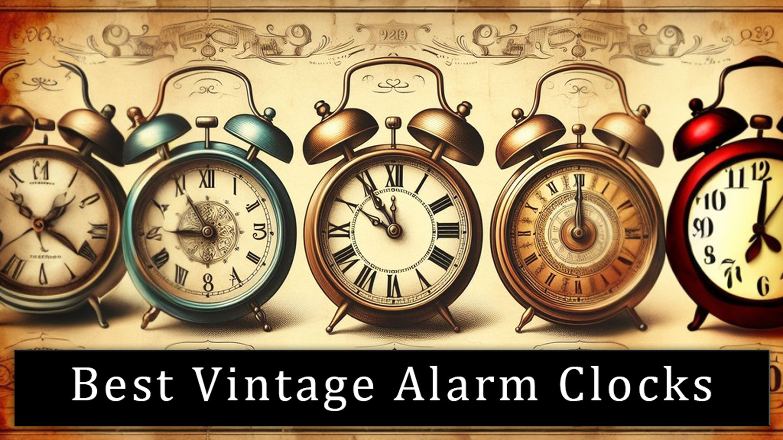 Best Vintage Alarm Clocks 2024