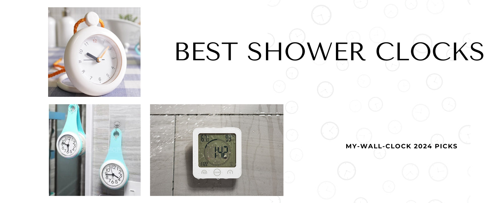 Top Picks for Best Shower Clock 2024