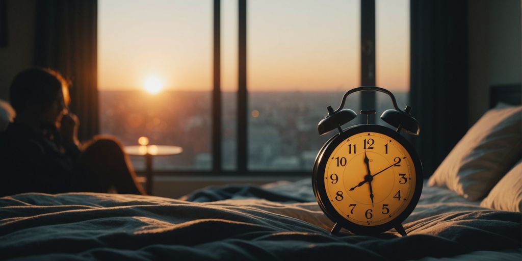 People waking up with sunrise before alarm clocks existed
