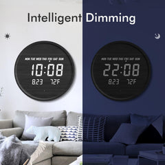 Scandinavian Digital Clock FREYA My Wall Clock
