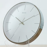 Design Clock Silver My Wall Clock