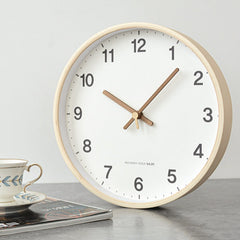 Modern Clock Silent Wood My Wall Clock