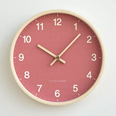 Modern Clock Silent Wood My Wall Clock