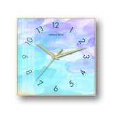 Small Coloured Square Clock My Wall Clock