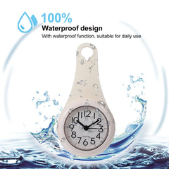 Waterproof Clock for Shower - AquaChrono My Wall Clock