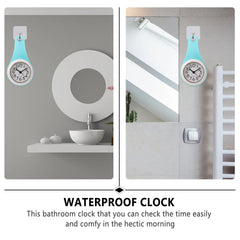 Waterproof Clock for Shower - AquaChrono My Wall Clock