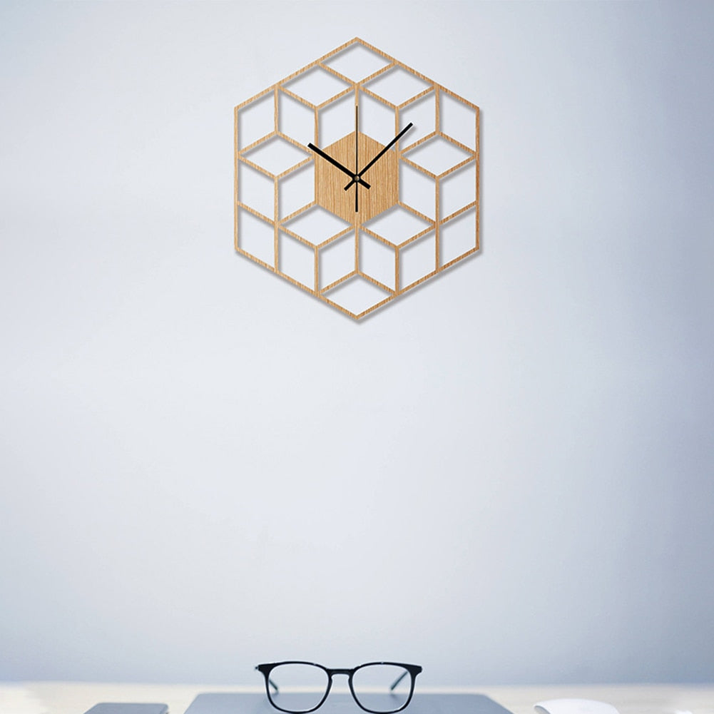 Scandinavian Clock Cubes My Wall Clock