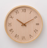 Wooden Clock Roman Numerals My Wall Clock