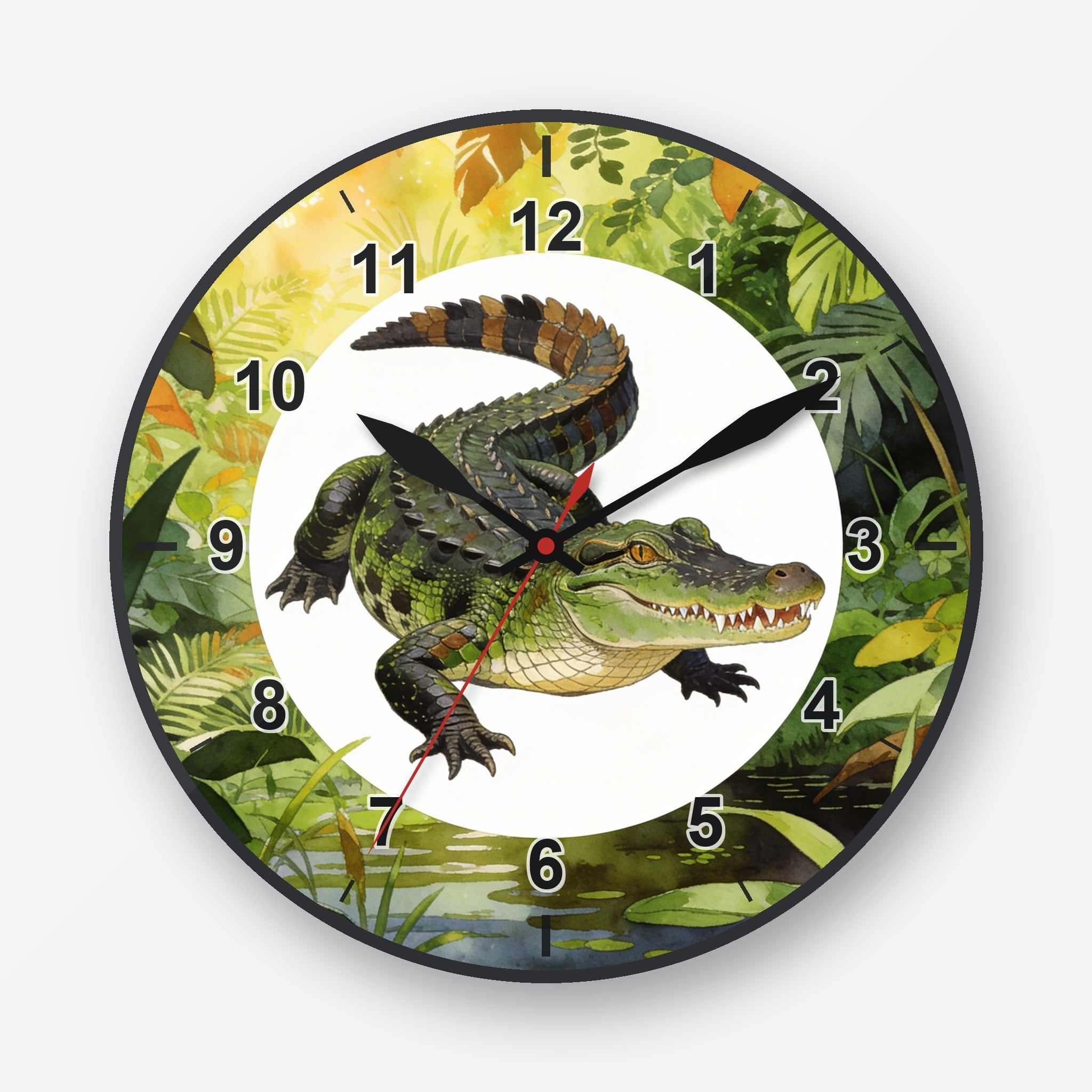 Alligator Wall Clock My Wall Clock