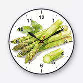 Asparagus Wall Clock My Wall Clock