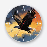 Bald Eagle Wall Clock My Wall Clock
