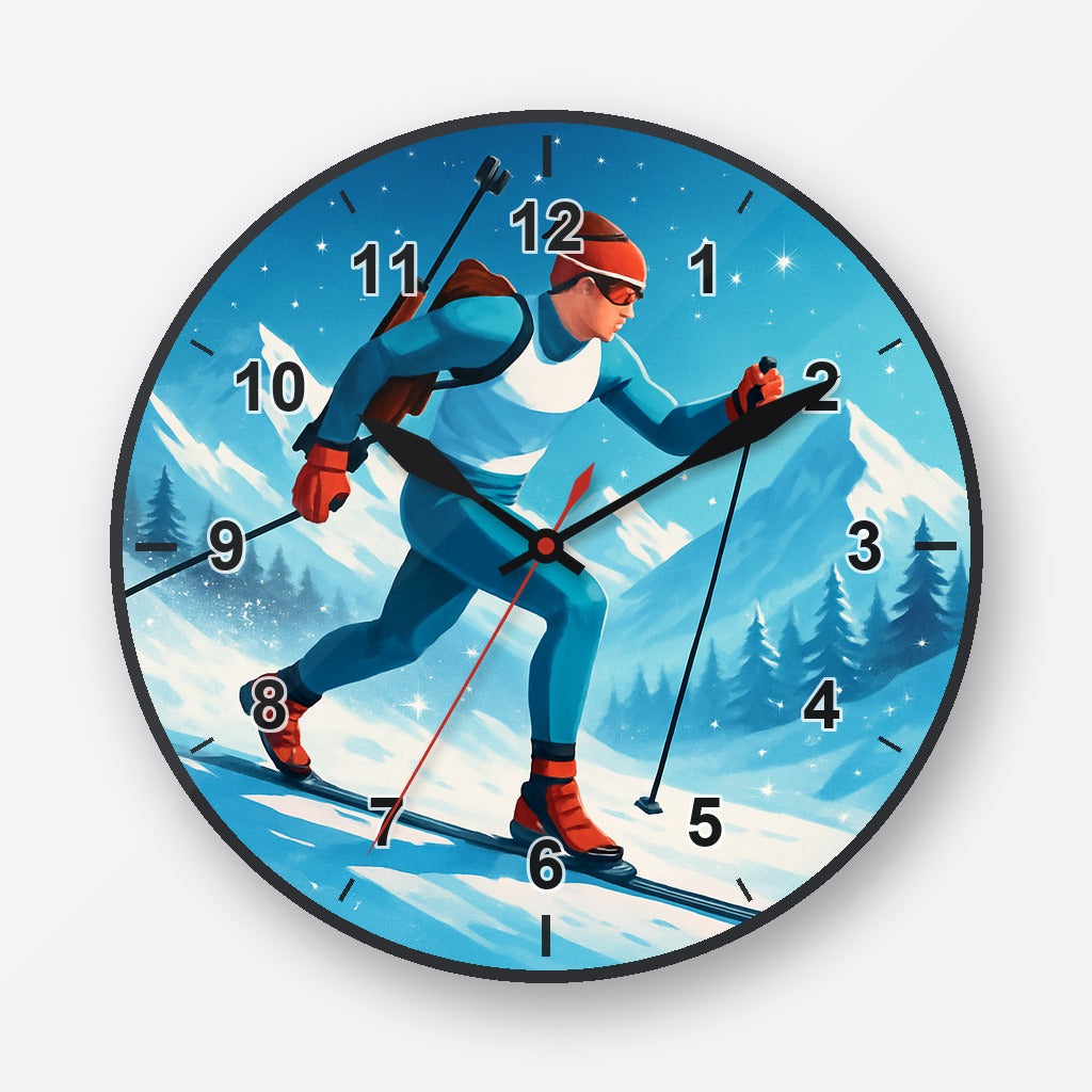 Biathlon Wall Clock My Wall Clock