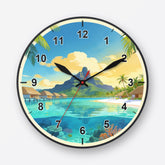 Bora Bora Wall Clock My Wall Clock