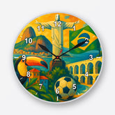 Brazil Wall Clock My Wall Clock