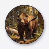 Brown Bear Wall Clock My Wall Clock