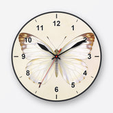 Cabbage White Wall Clock My Wall Clock