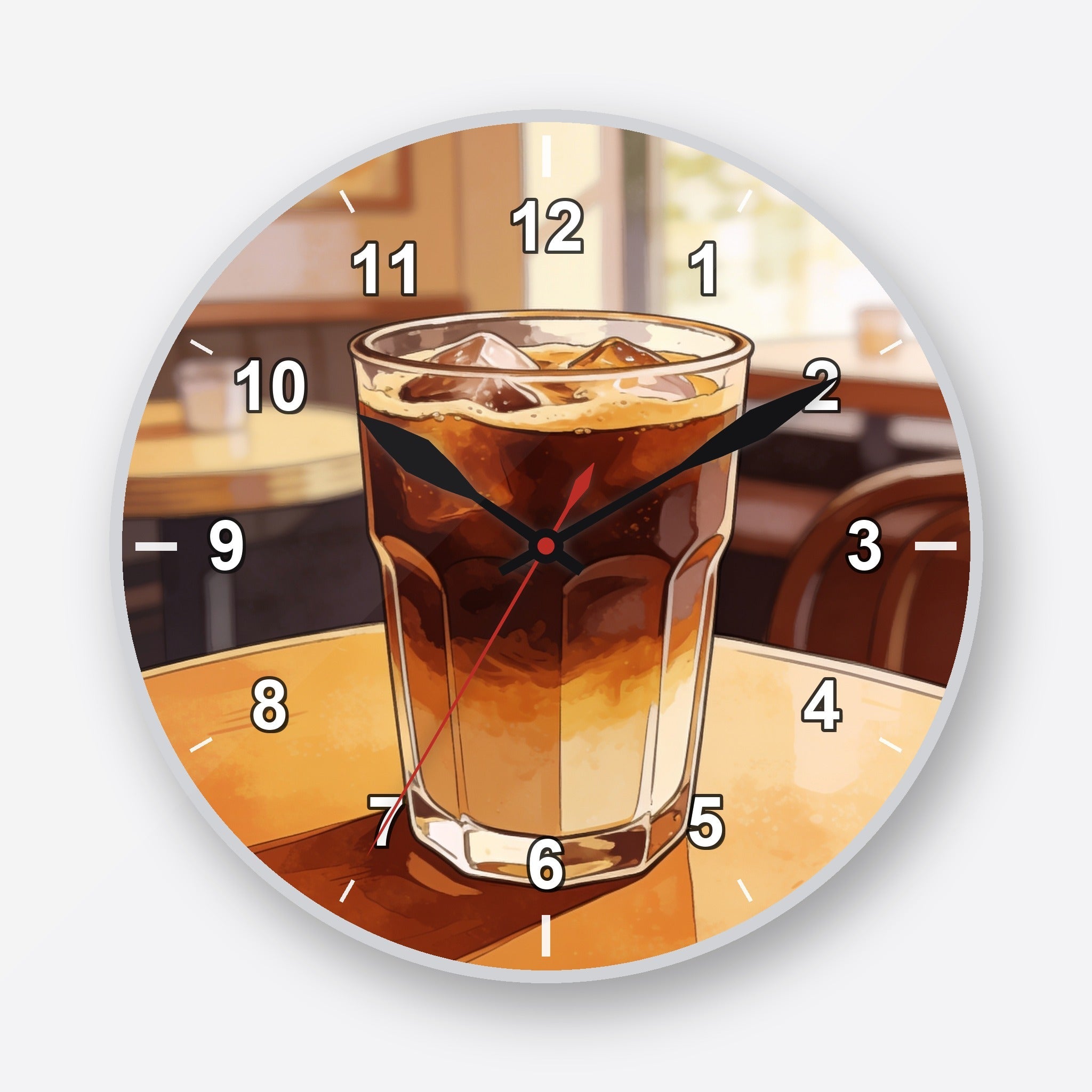 Cold Brew Wall Clock My Wall Clock
