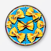 Fettuccine Wall Clock My Wall Clock