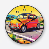 Fiat 500 Wall Clock My Wall Clock