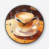Flat White Wall Clock My Wall Clock