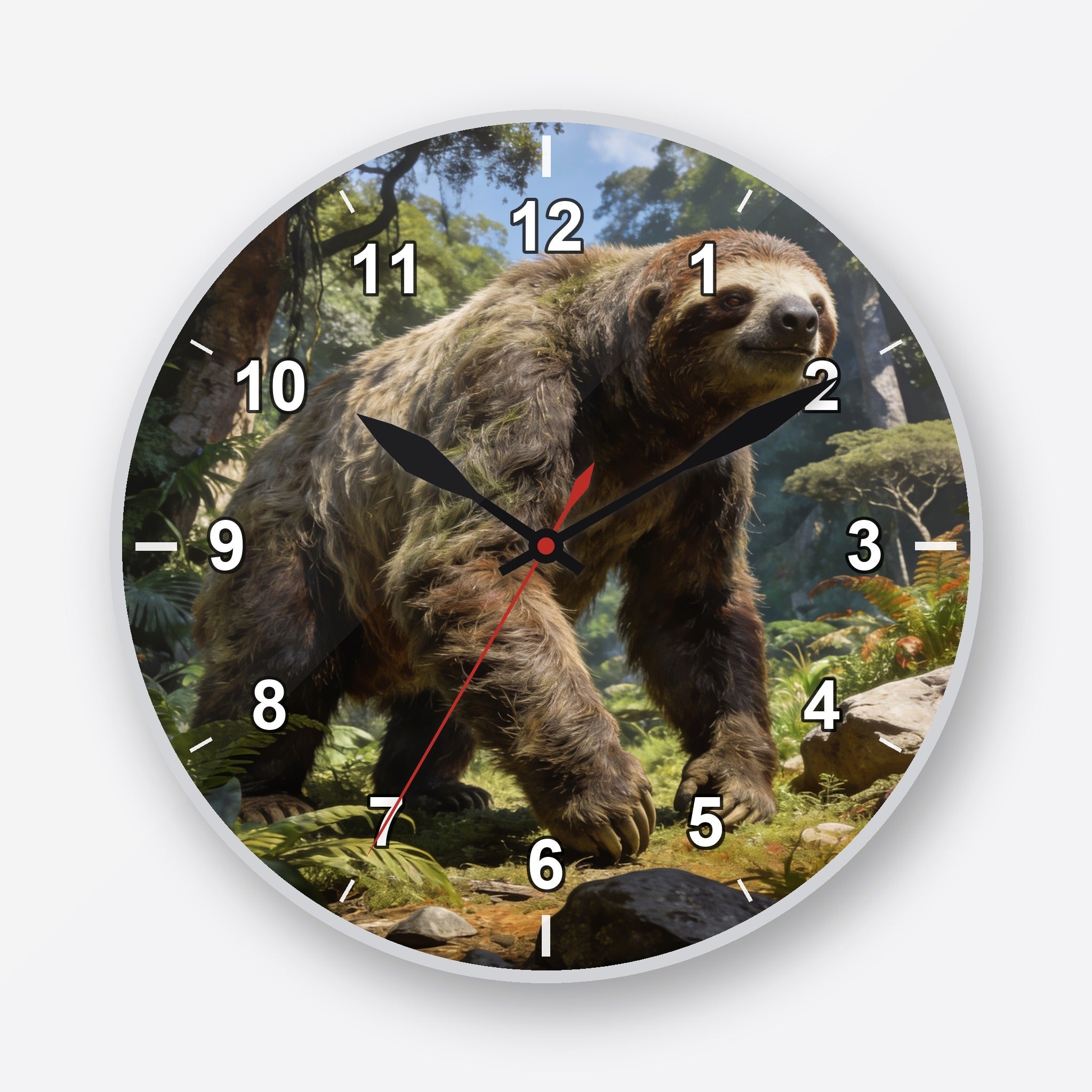 Giant Sloth Wall Clock My Wall Clock