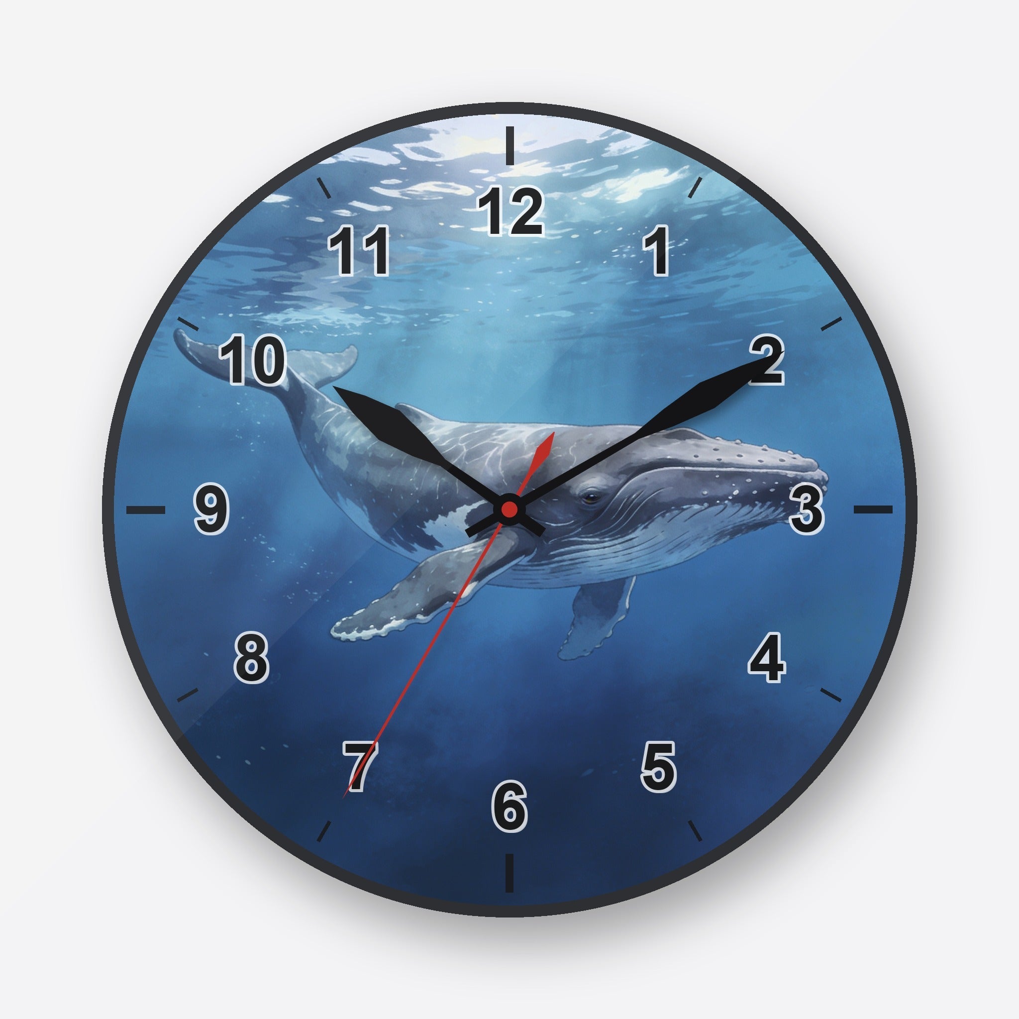 Gray Whale Wall Clock My Wall Clock