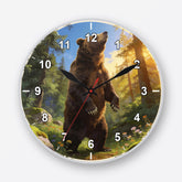 Grizzly Bear Wall Clock My Wall Clock