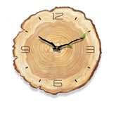Wooden Clock Canadian Log My Wall Clock
