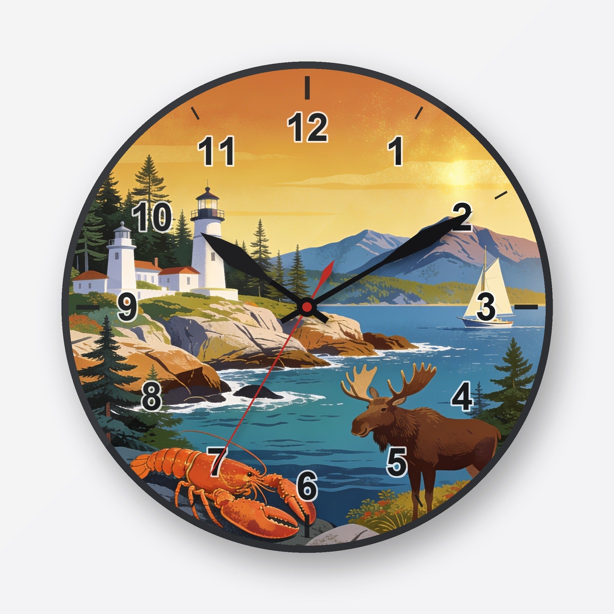 Maine Wall Clock My Wall Clock