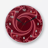 Maroon Wall Clock My Wall Clock