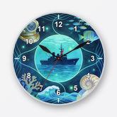 Oceanography Wall Clock My Wall Clock