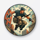 Parkour Wall Clock My Wall Clock