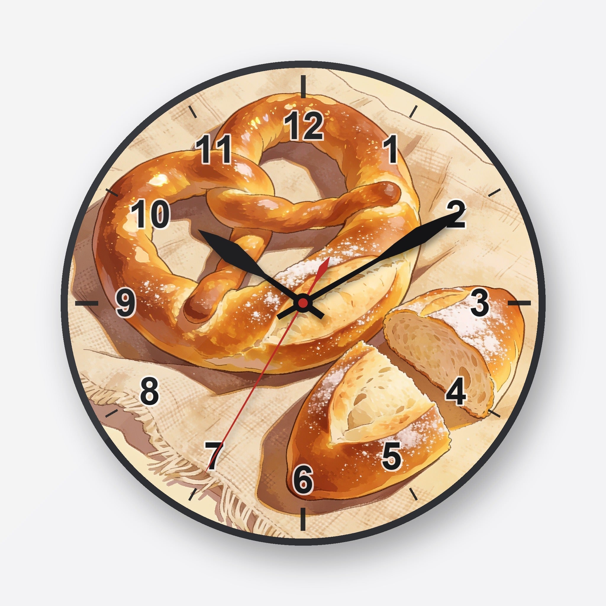 Pretzel Wall Clock My Wall Clock