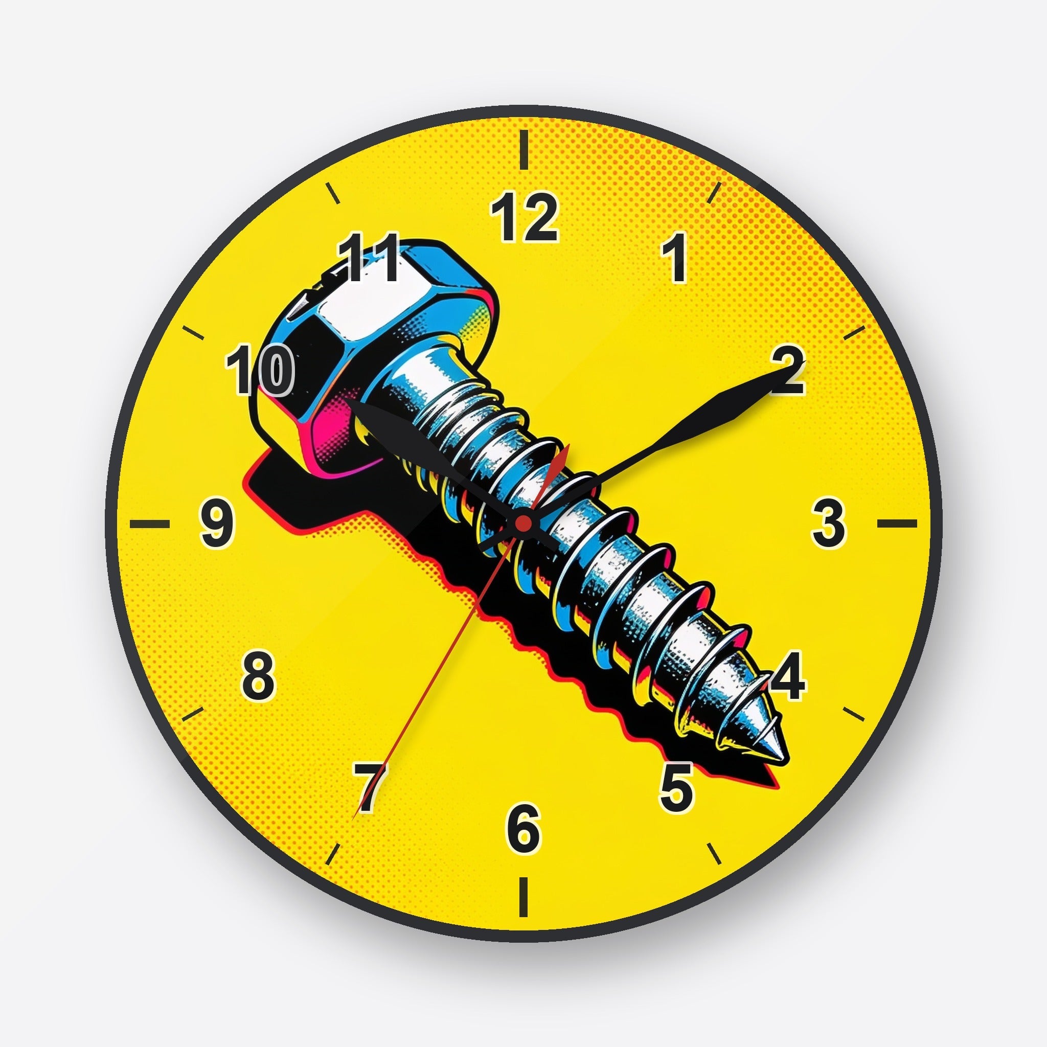 Screws Wall Clock My Wall Clock