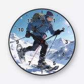 Snowshoeing Wall Clock My Wall Clock
