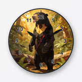 Sun Bear Wall Clock My Wall Clock