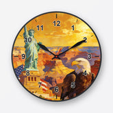 USA Wall Clock My Wall Clock