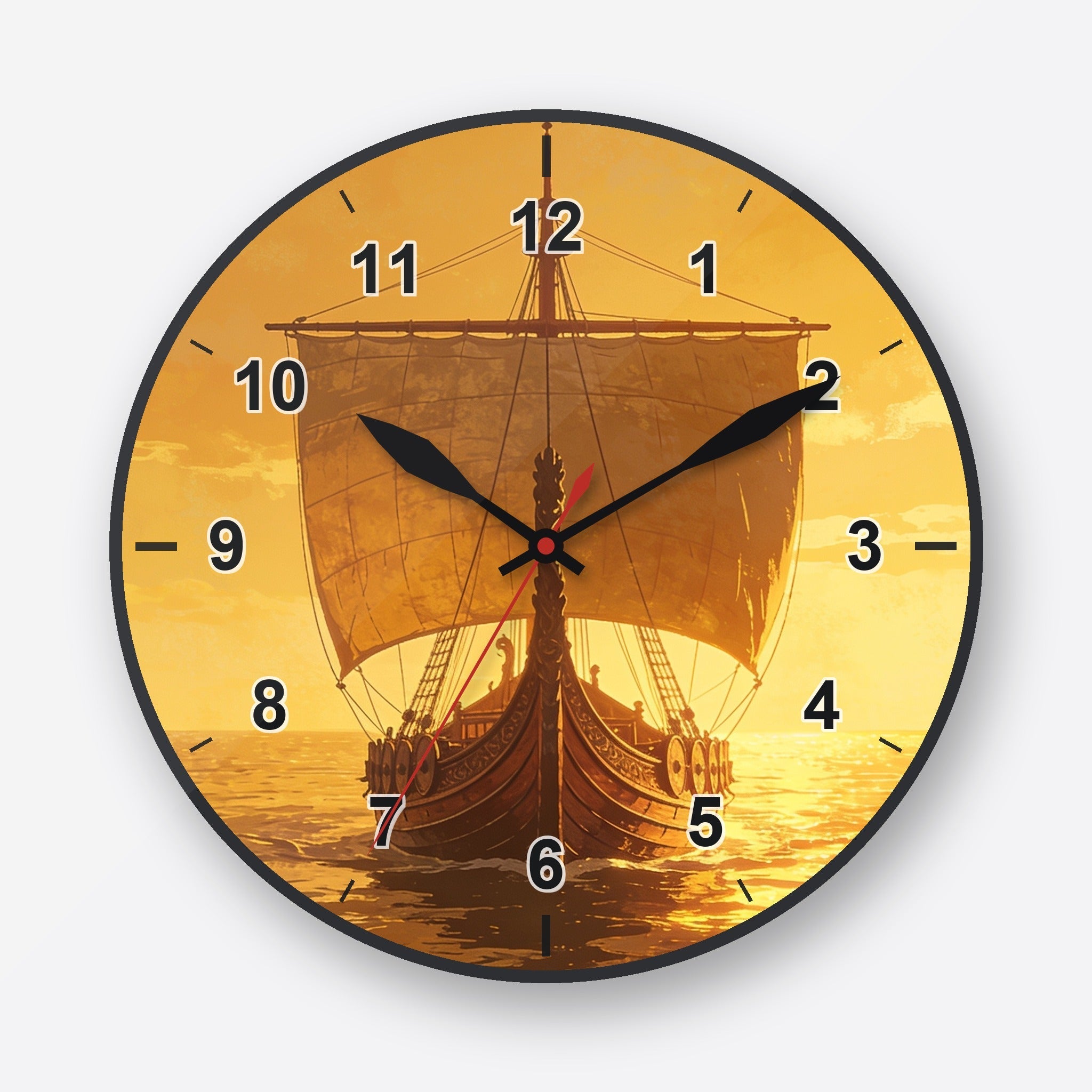 Viking Star Wall Clock My Wall Clock