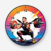Weightlifting Wall Clock My Wall Clock