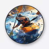 Whitewater Rafting Wall Clock My Wall Clock