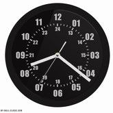 24 hour LED chrono clock My Wall Clock