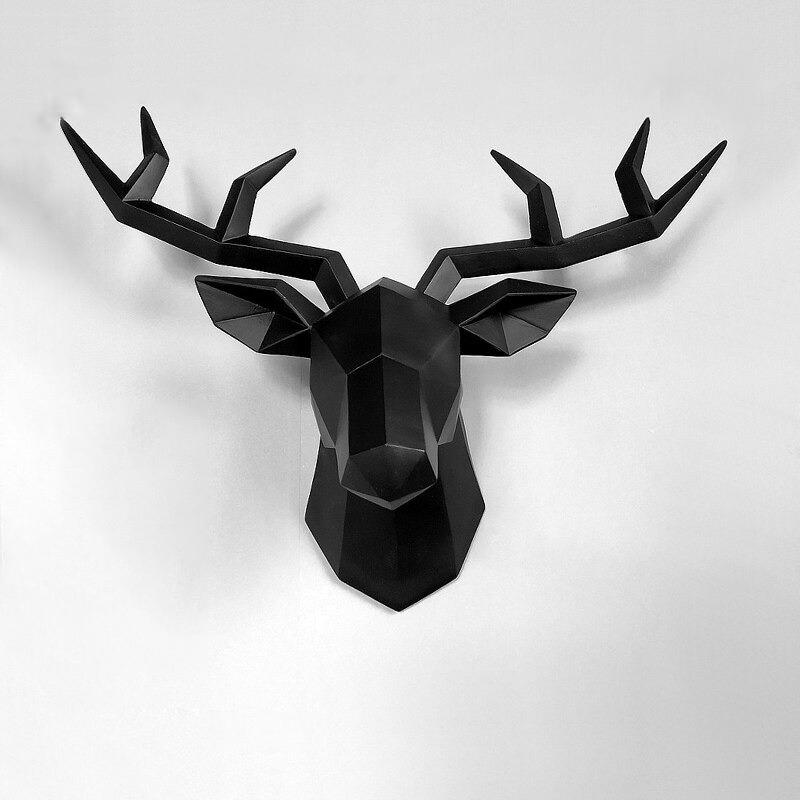 3D Deer Wall Art Decor My Wall Clock