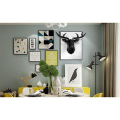 3D Deer Wall Art Decor My Wall Clock