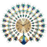 3d Sacred Peacock Wall Clock My Wall Clock