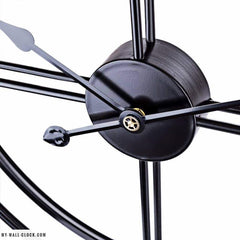 Industrial Clock Minimalist Circle My Wall Clock