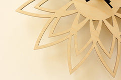 Lotus Flower Wall Clock My Wall Clock