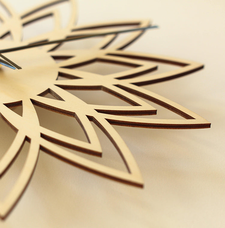 Lotus Flower Wall Clock My Wall Clock