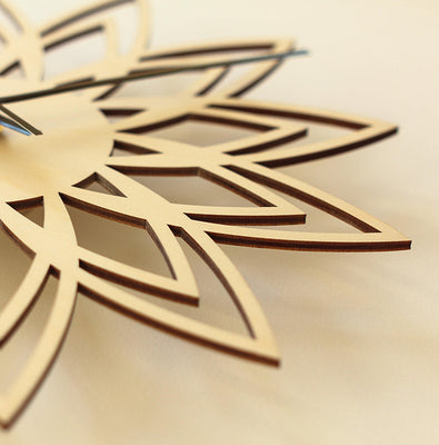 Lotus Flower Wall Clock My Wall Clock