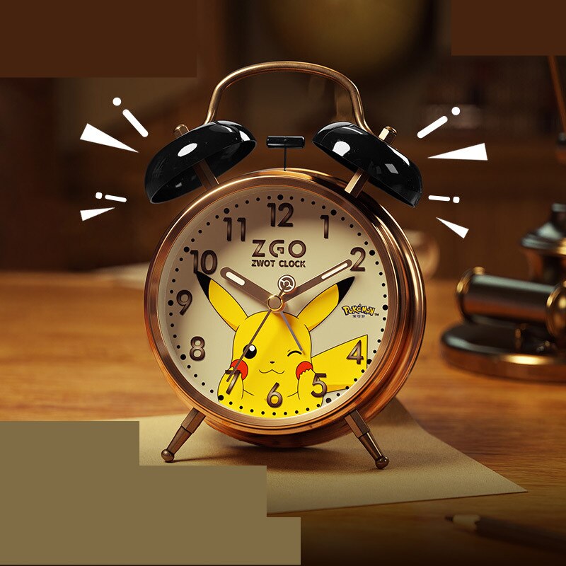 Pikachu Alarm Clock My Wall Clock