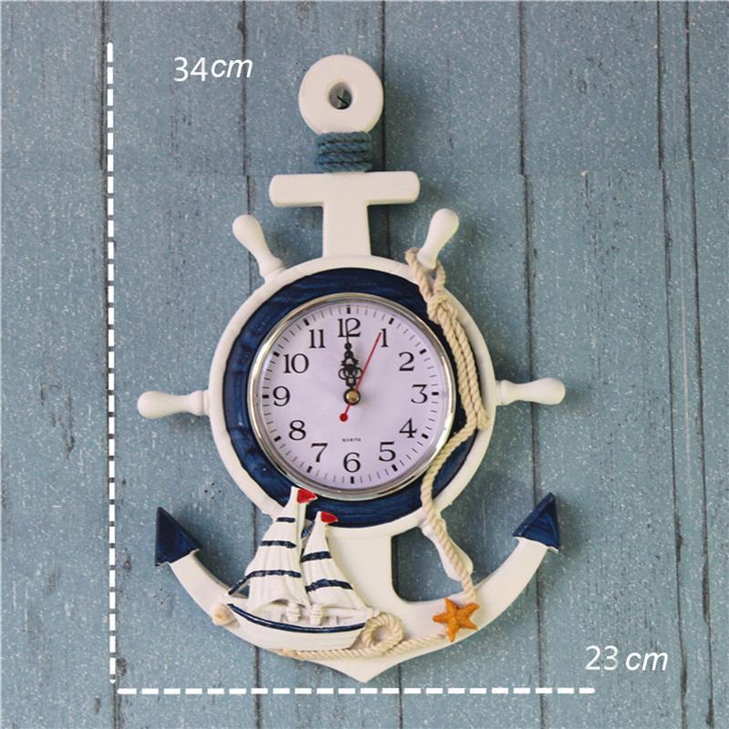 Anchor Bathroom Clock My Wall Clock
